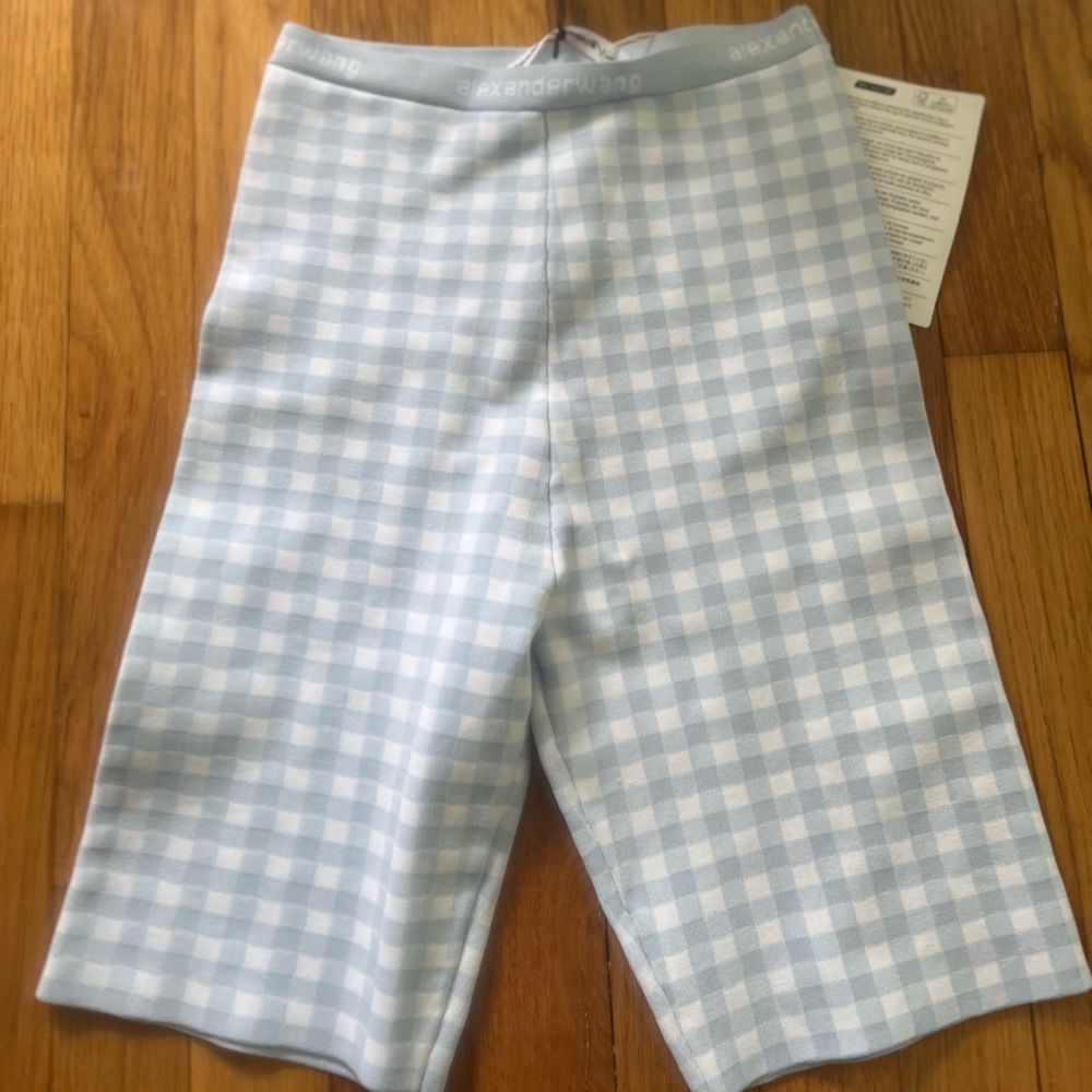 ALEXANDER WANG
  Biker / Bermuda shorts in gingham